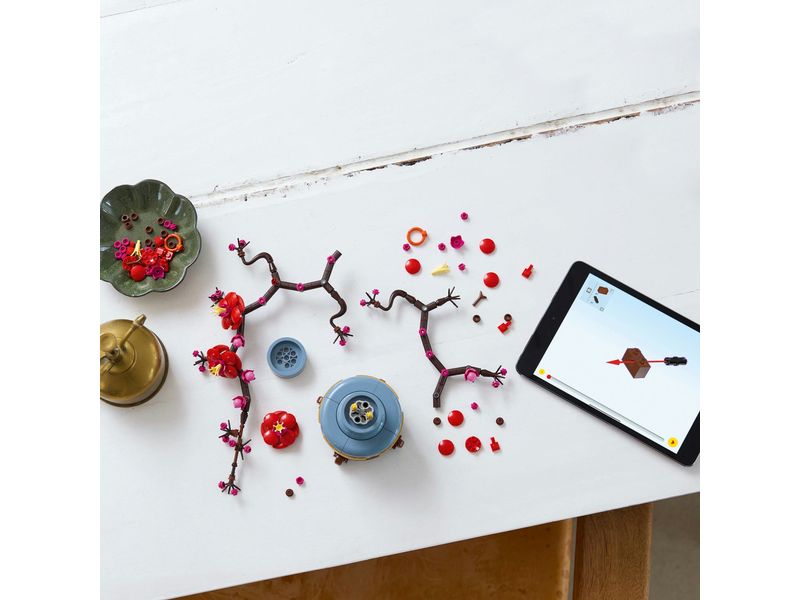 LEGO® Icons Botanicals Pflaumenblüte 10369 Blumendeko-Bauset für Erwachsene