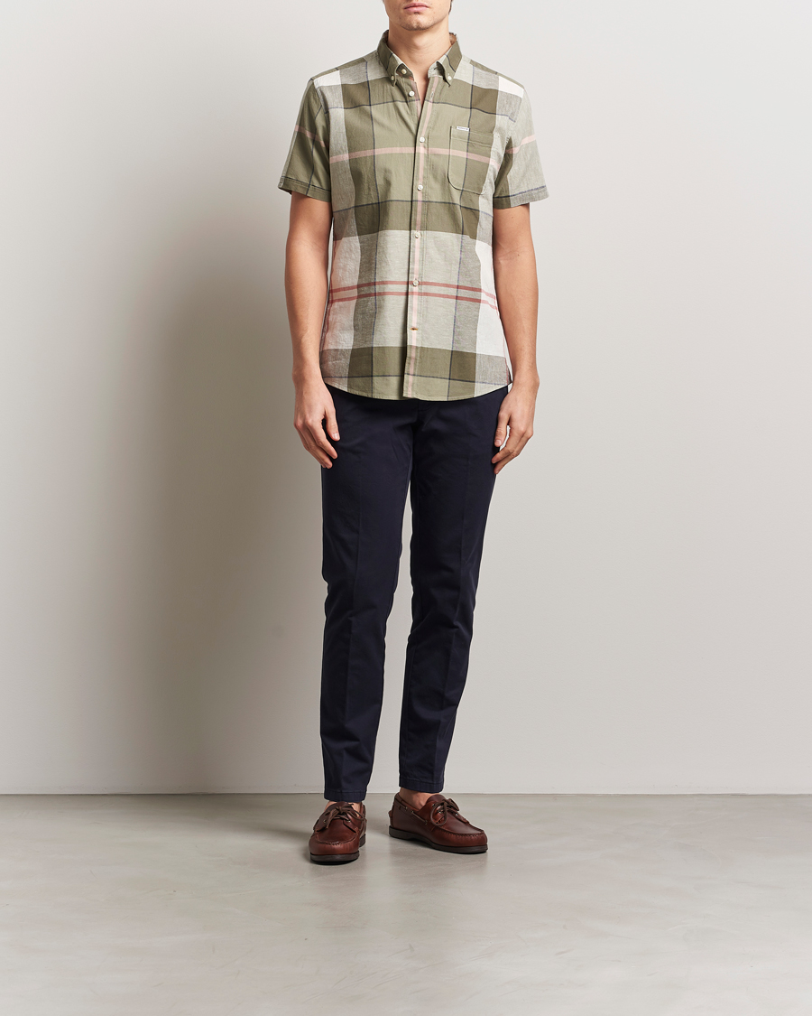 Barbour Lifestyle Douglas Short Sleeve Shirt Glenmore Olive