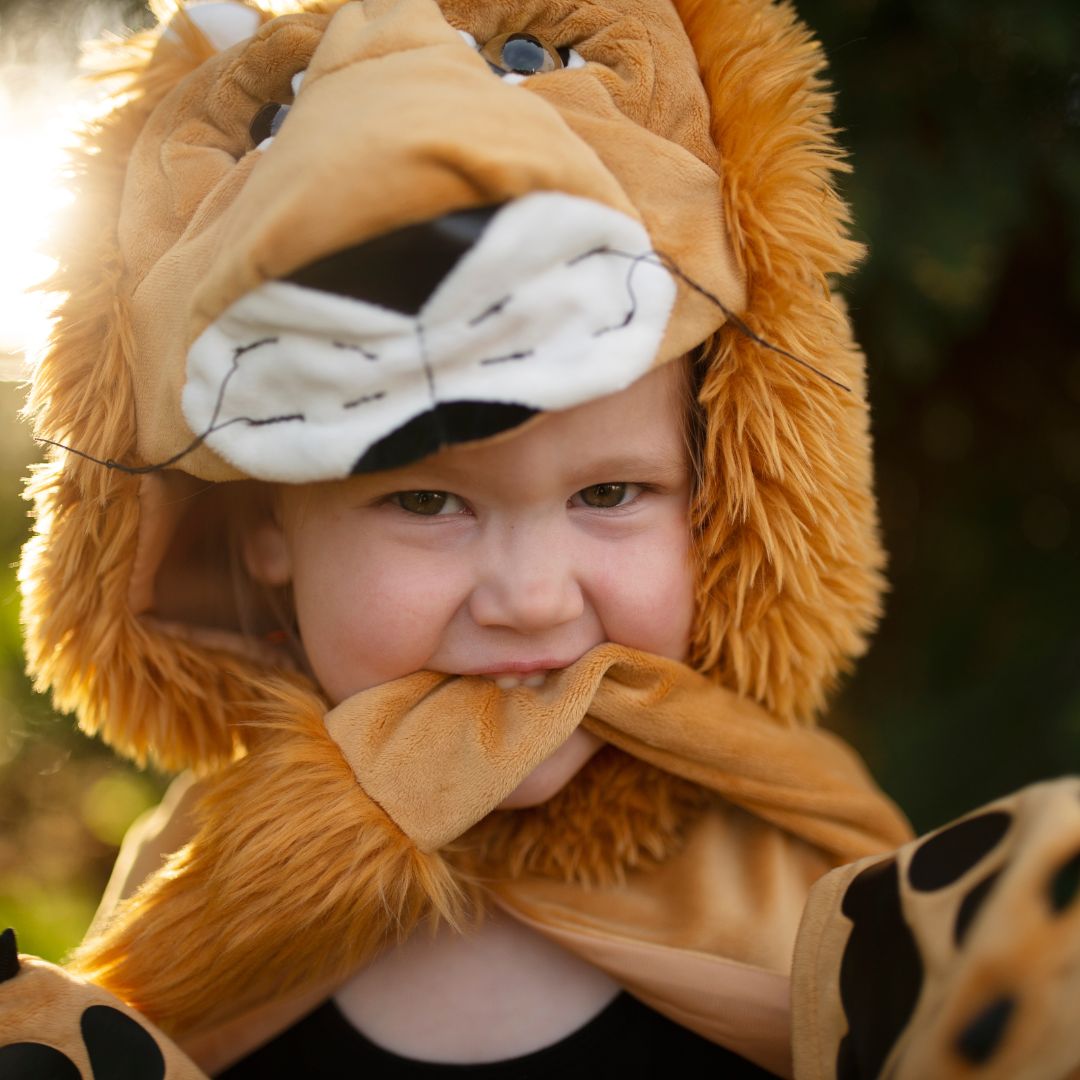 Great pretenders verkleedcape leeuw - 4-6 jaar