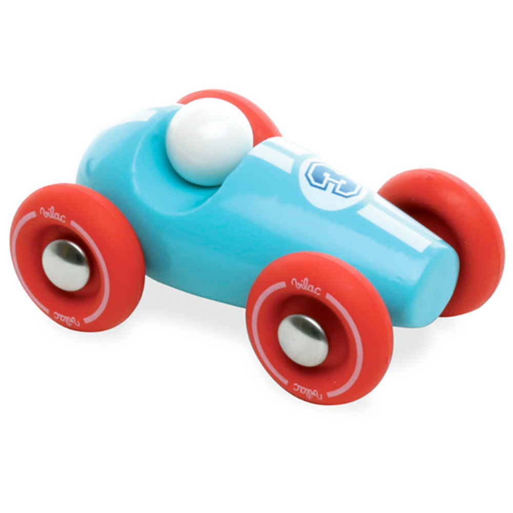 Mini Racer Bil Lys Blå - Vilac → Luksusbaby.dk