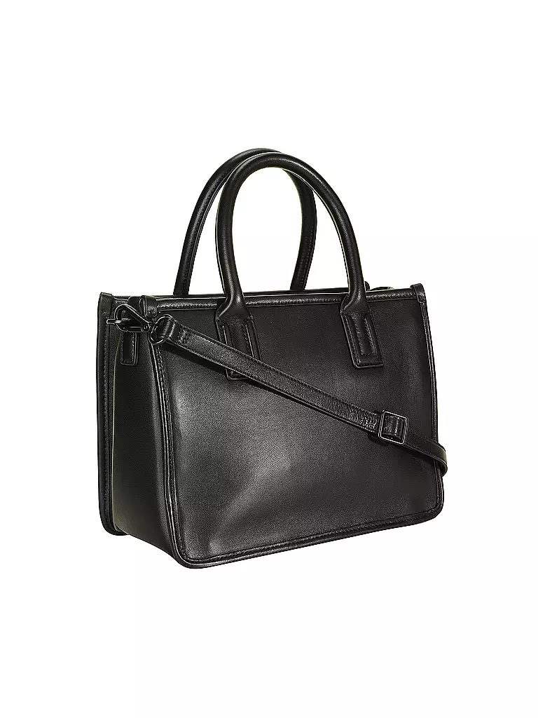 LES VISIONNAIRES Ledertasche - Tote Bag   LENA SILKY schwarz