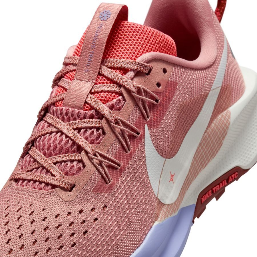 Nike Chaussures de Running Pegasus Trail 5 - Red Stardust/Marron/Blanc Cassé/Lilac Ice Femme