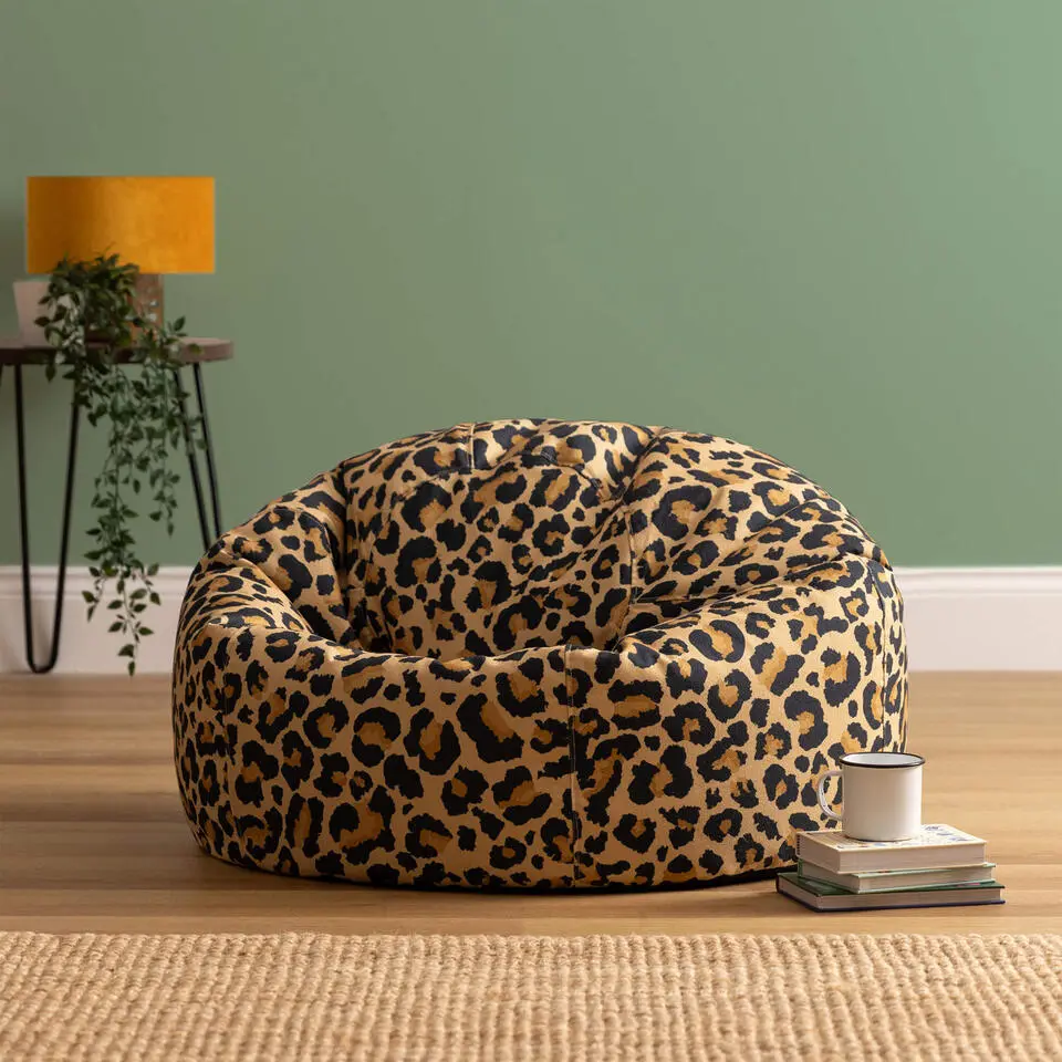 icon - Kingston Zitzak Fauteuil - Luipaard - Luipaard