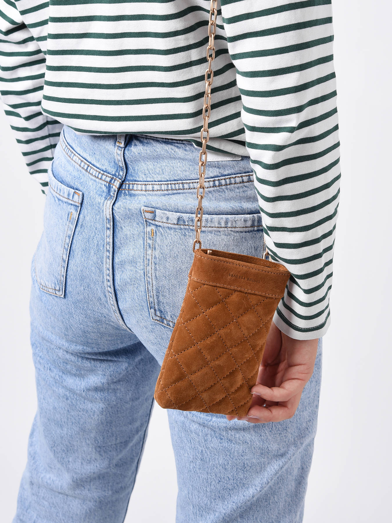 Pochette de tlphone Moon cuir sude VANESSA BRUNO