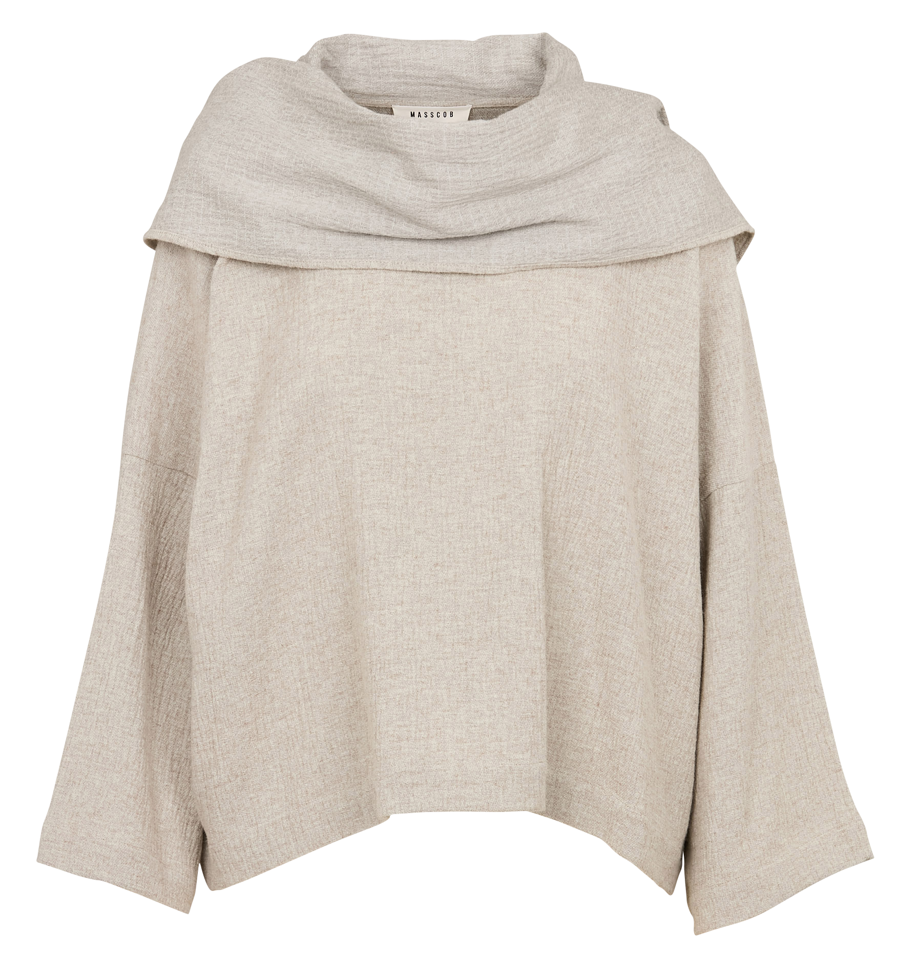 DORIAN - Top ample à col rond | Argent