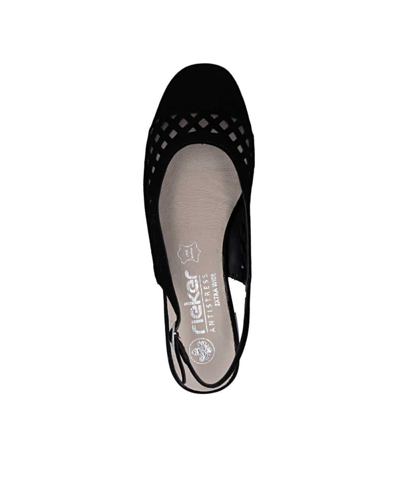 Rieker slingback pumps - sort
