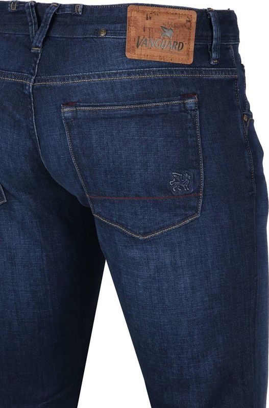Vanguard - V85 Scrambler Jeans - Navy - Slim-fit - 5-pocket Model
