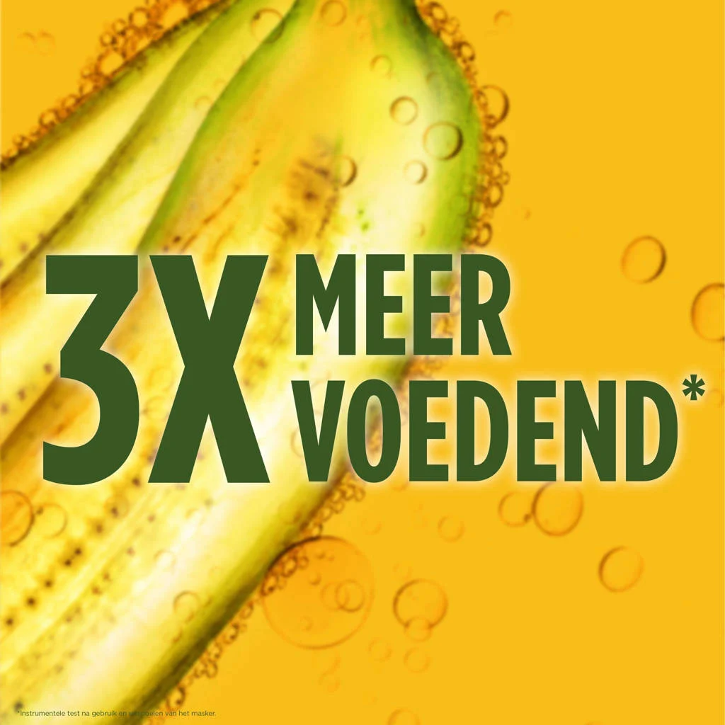 Heel fijn!Fructis Hair Food Banana haarmasker - 400 ml - Droog haar