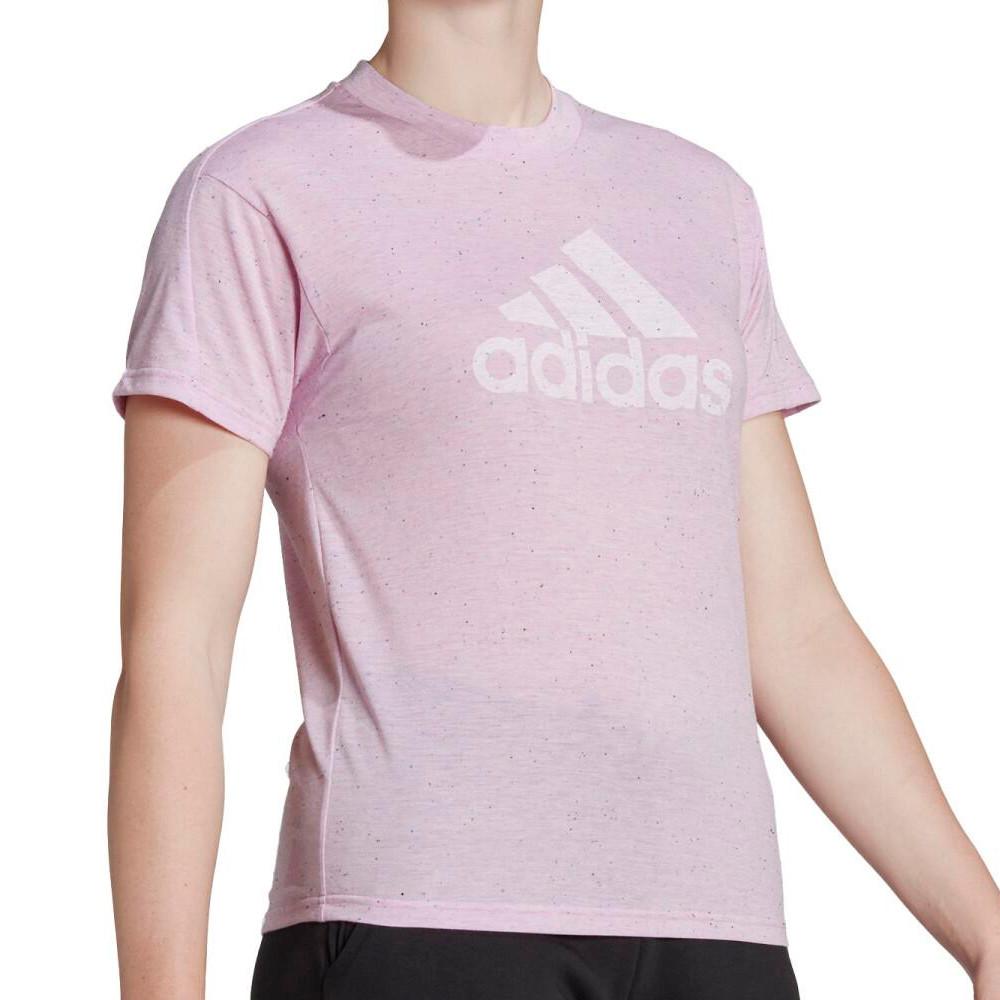 Adidas T-shirt Rose Femme Adidas HK0417