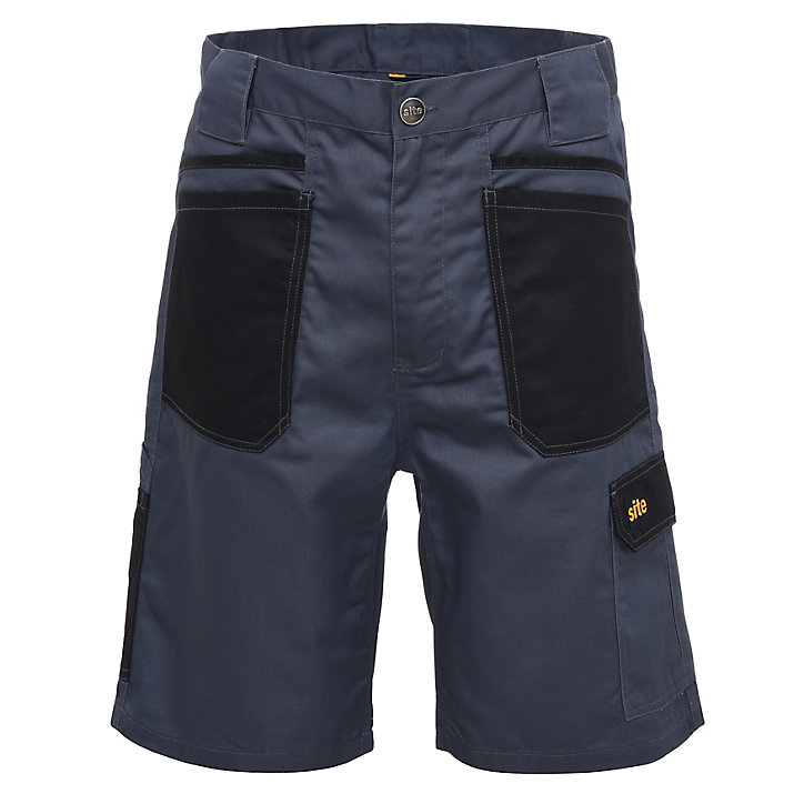 Bermuda à poches multiples Site Harrier Gris/noir Taille 44
