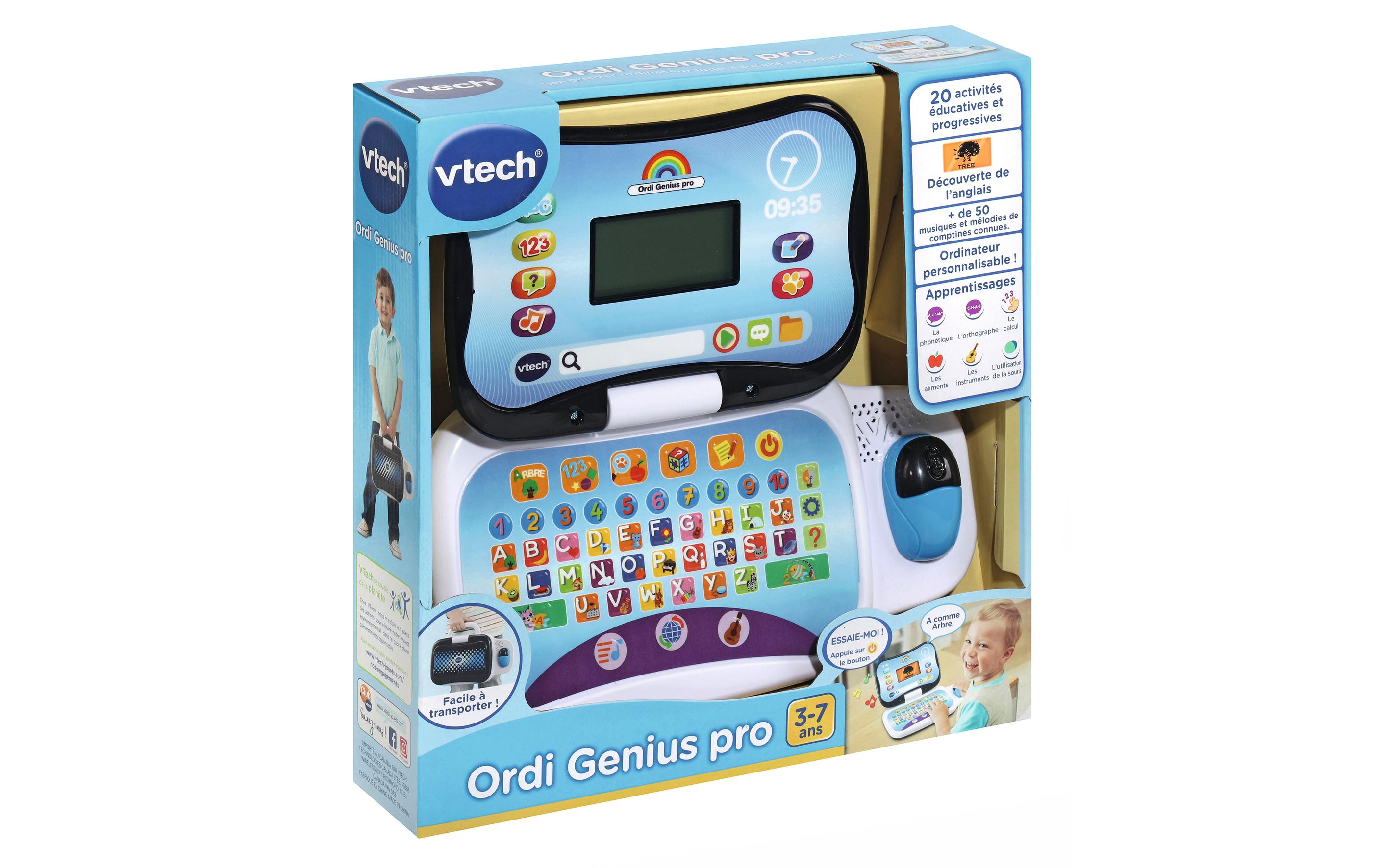 Ordi Genius pro noir -FR- SchwarzLerncomputer