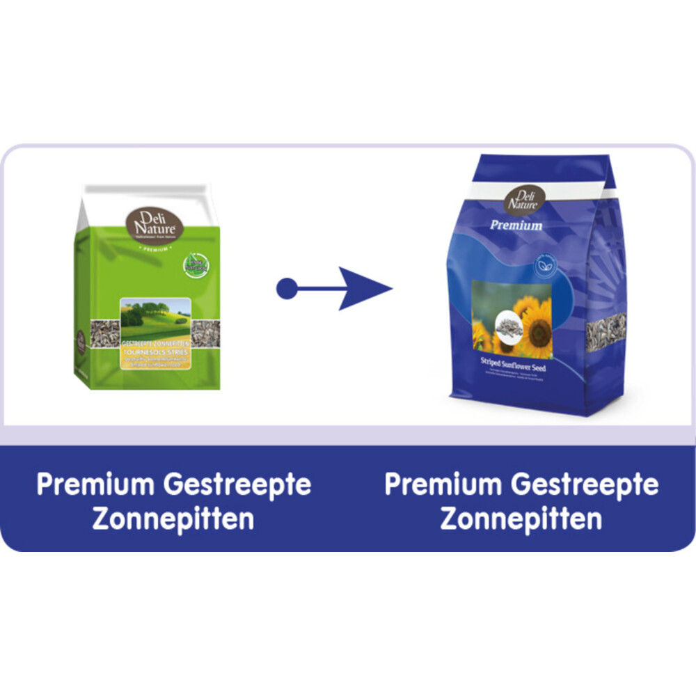 Deli Nature Zonnepit Gestreept2,5 kg