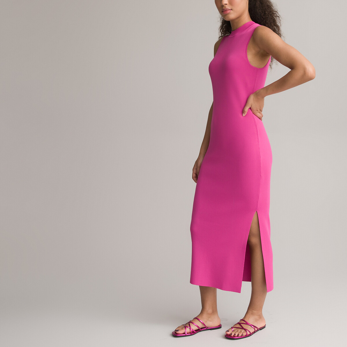 COLEÇÕES LA REDOUTE<br>Mules rasteiras com detalhe no dedo