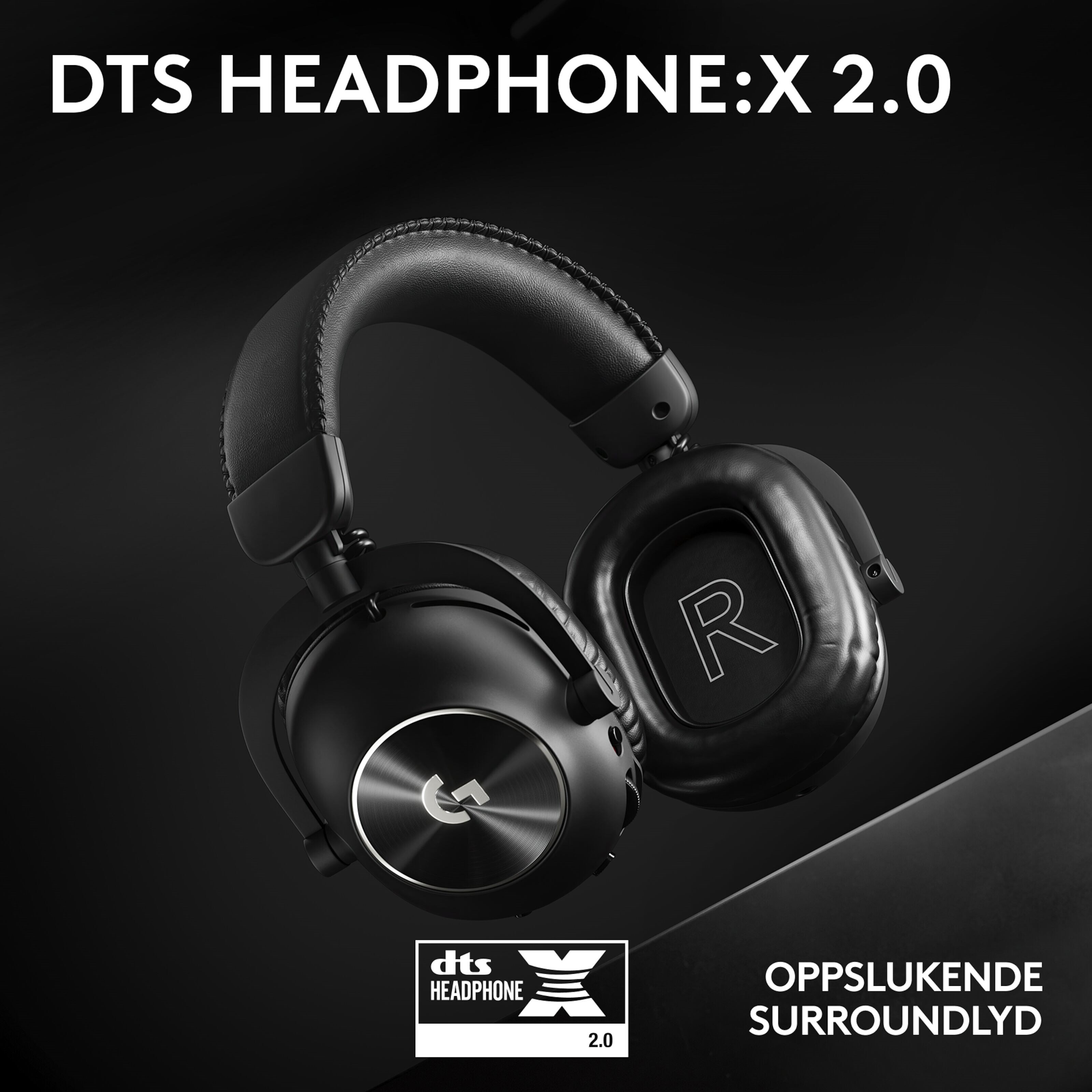 Logitech G Pro X2 Lightspeed Trådløst headset