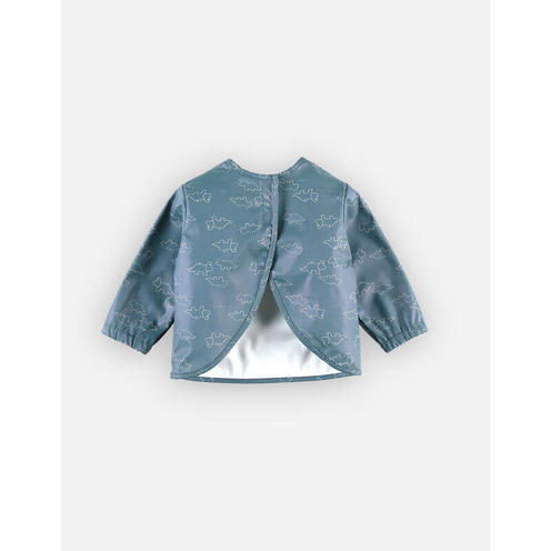 Mix & Match Bavoir-tablier à manches bleu - NOUKIE 'S