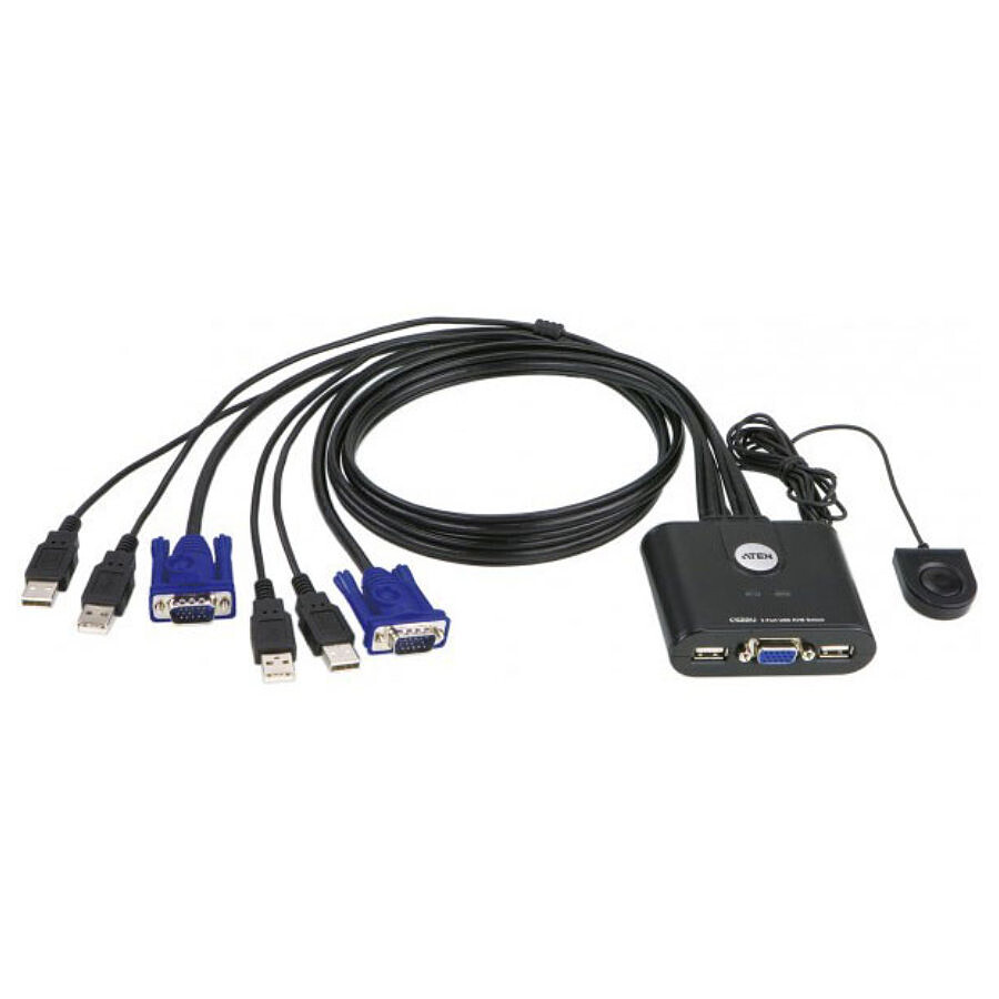 Aten - Switch KVM USB/VGA