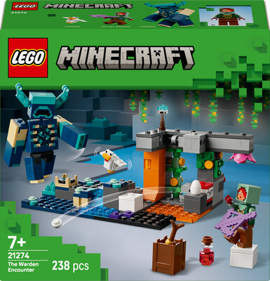 LEGO Minecraft 21274 Møtet med skogvokteren