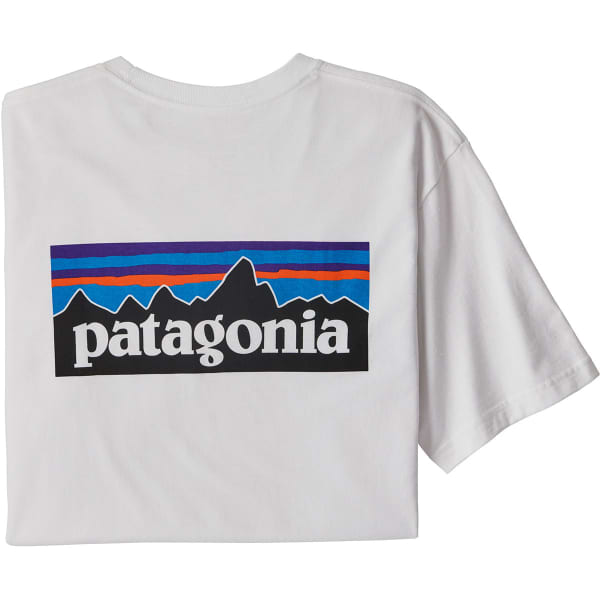 T-shirt PATAGONIA M'S P-6 LOGO RESPONSIBILI-TEE WHITE