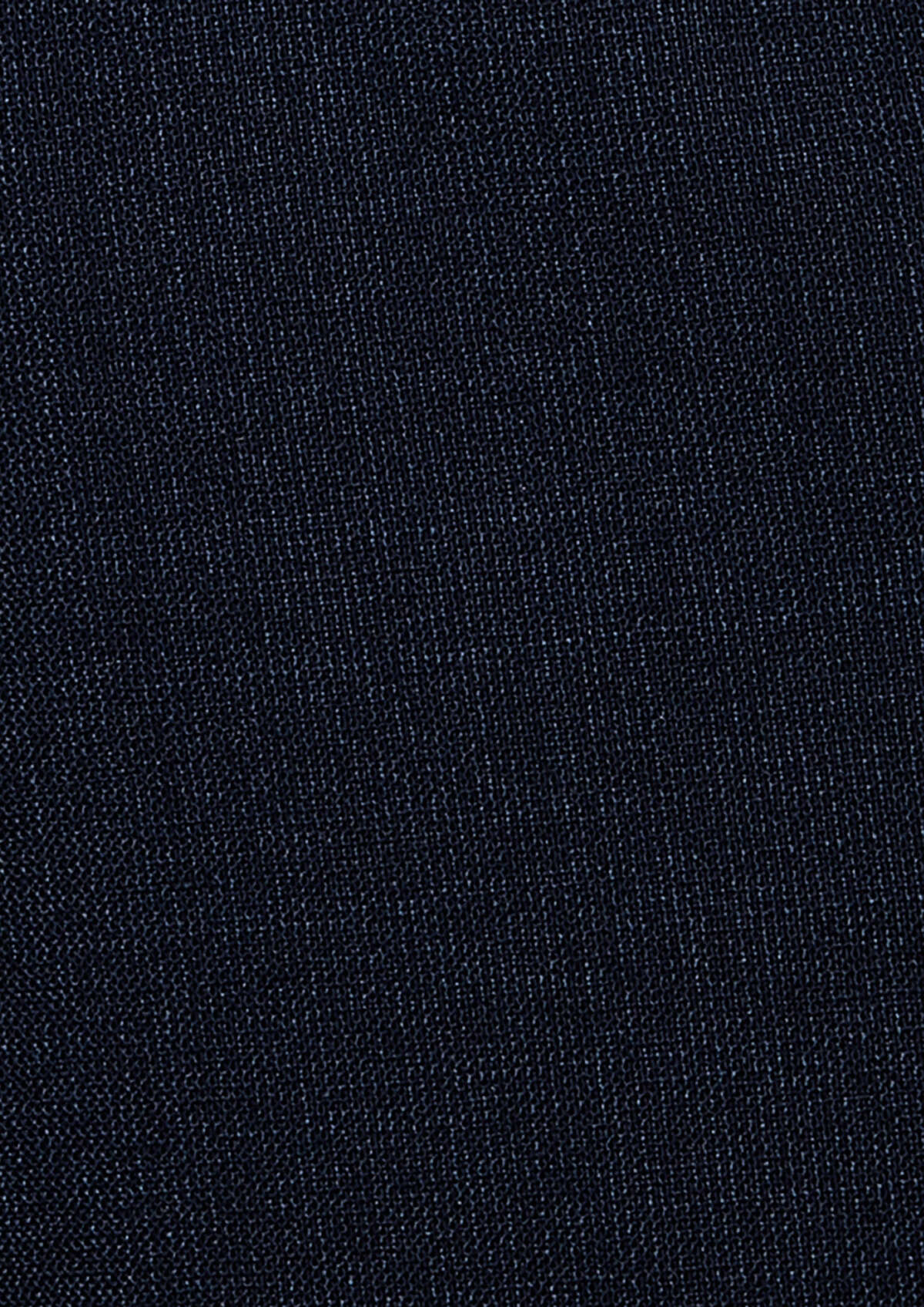 Gilet de costume voyage en laine unie bleu marine