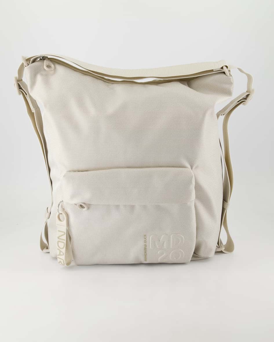 Mandarina Duck MD20 Hobo/Backpack Umhängetasche in Beige