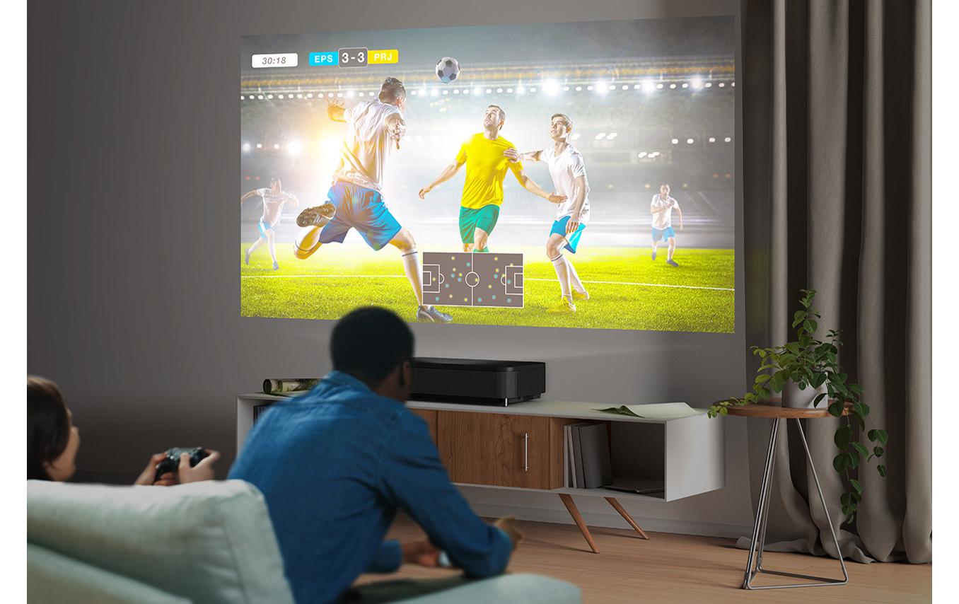 Ultrakurzdistanzprojektor EH-LS800B Schwarz<br>4k UHD Laser Ultrakurzdistanzprojektor