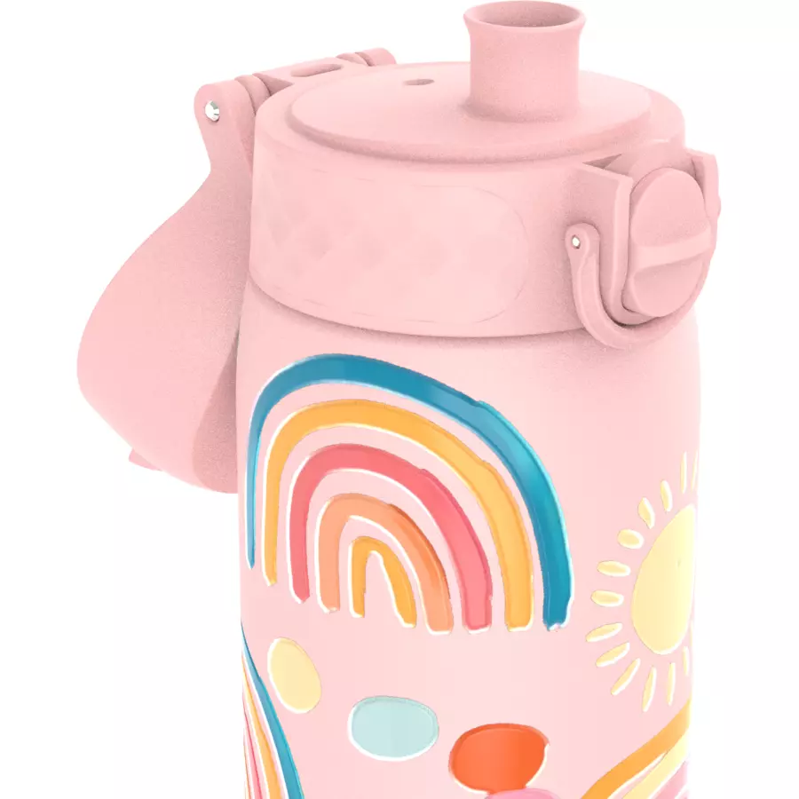 ion8 Wasserflasche Edelstahl 600 ml rosa
