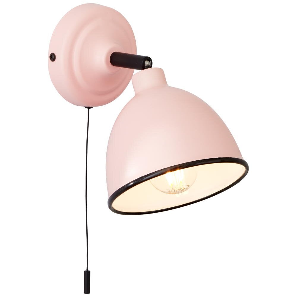 Telio wandlamp in roze E14