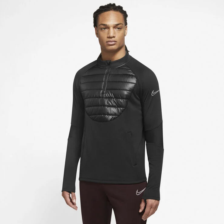 Nike Therma-FIT Academy Winter Warrior Drill træningstrøje Sort