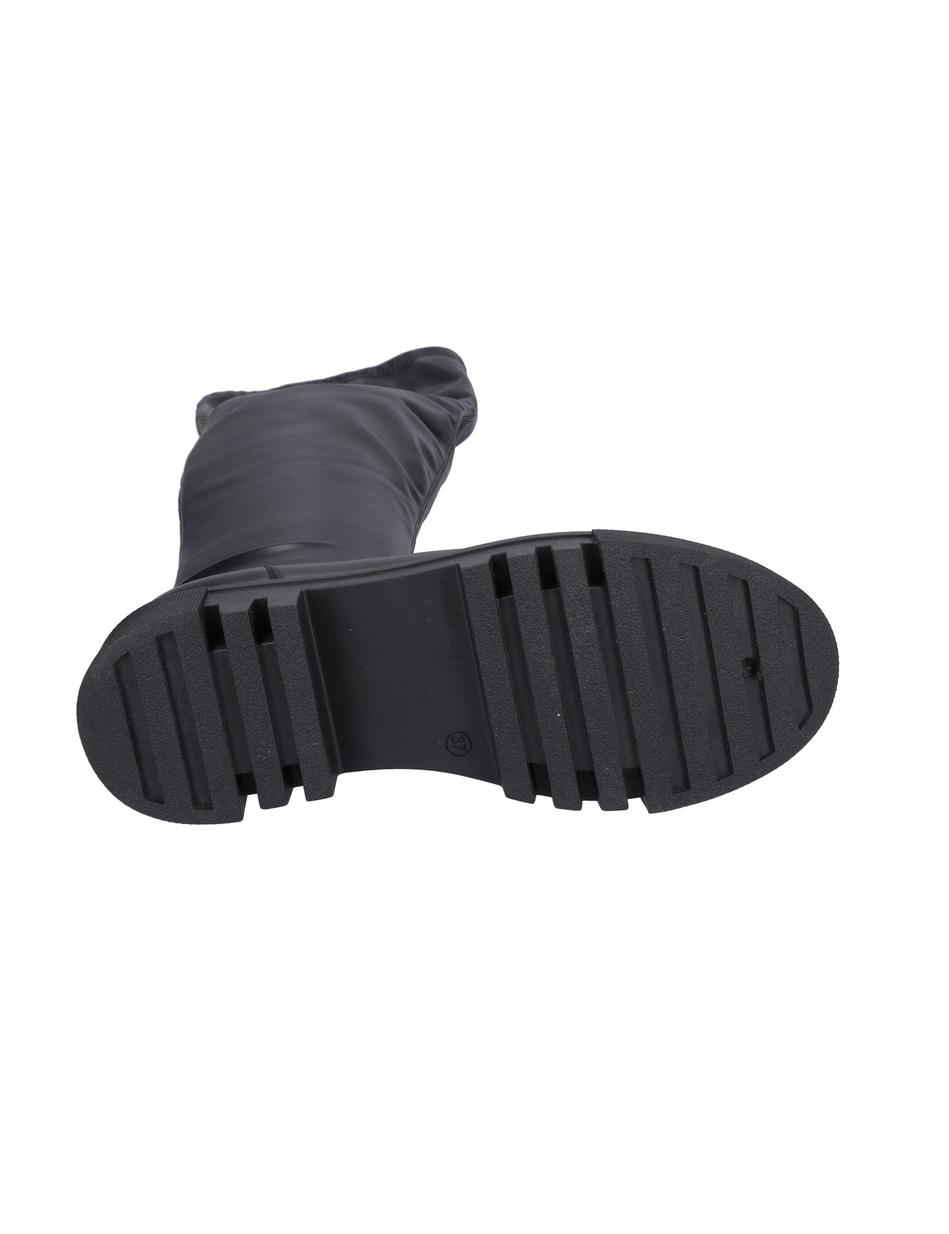 Stiefel Corvara 02, schwarz-oliv