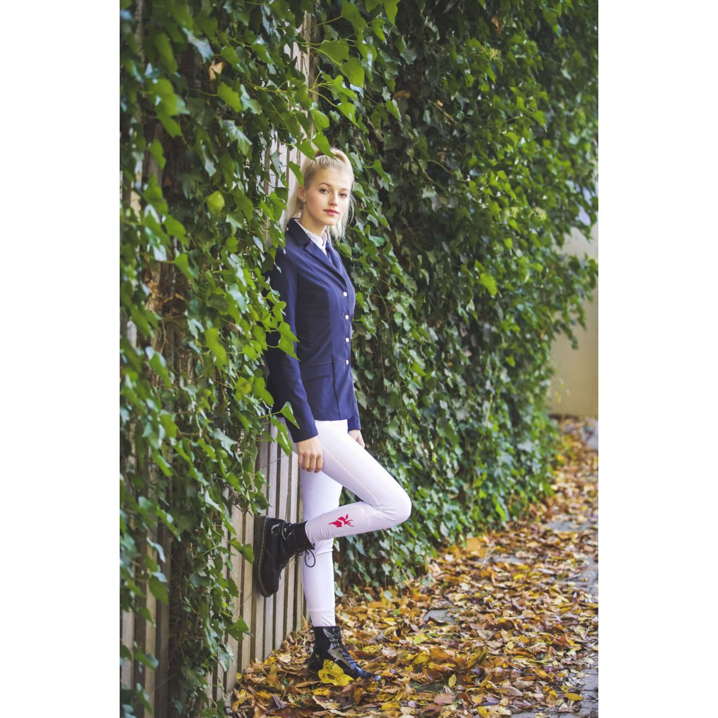Covalliero Rijbroek Janne x PinkRibbon White Pearl