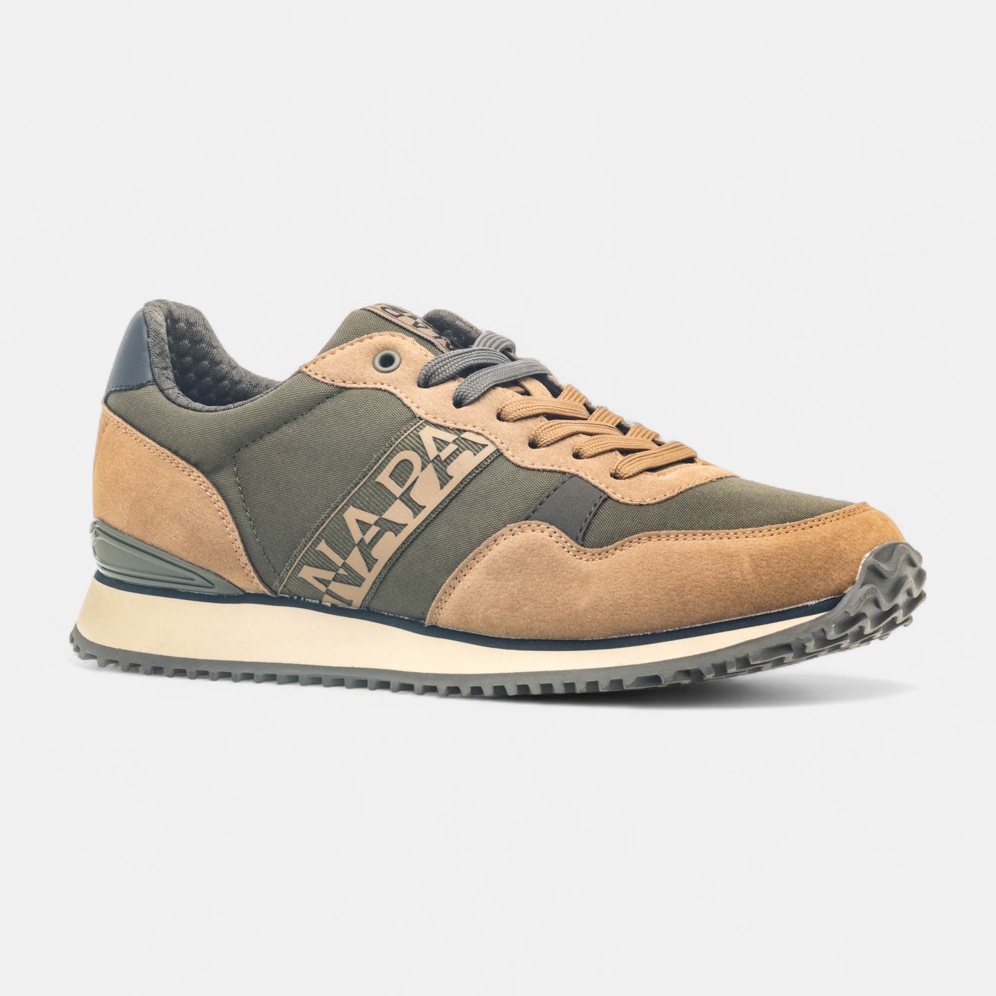 Baskets Homme kaki