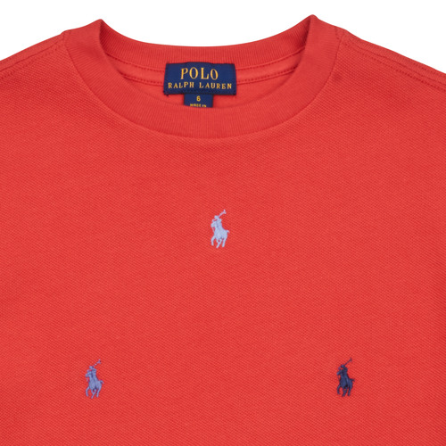 Polo Ralph Lauren - SS CN-KNIT SHIRTS-T-SHIRT Rojo