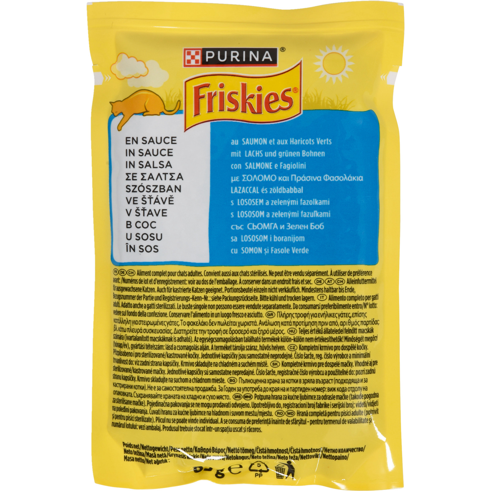 Friskies in Sauce für Katze 24 x 85 g