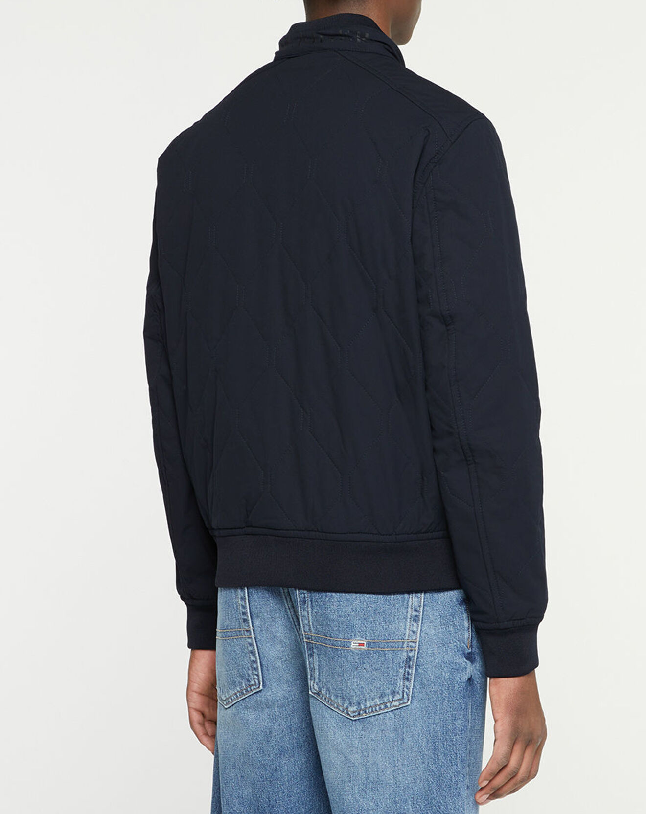 Tommy Hilfiger Bombers Diamond Quilted bleu marine