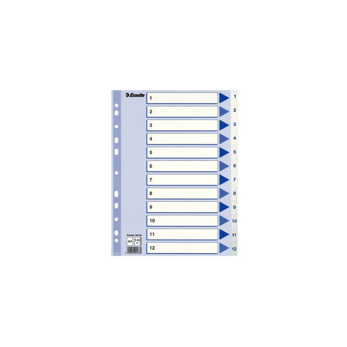 ESSELTE Register Non-Stop A4/1-12