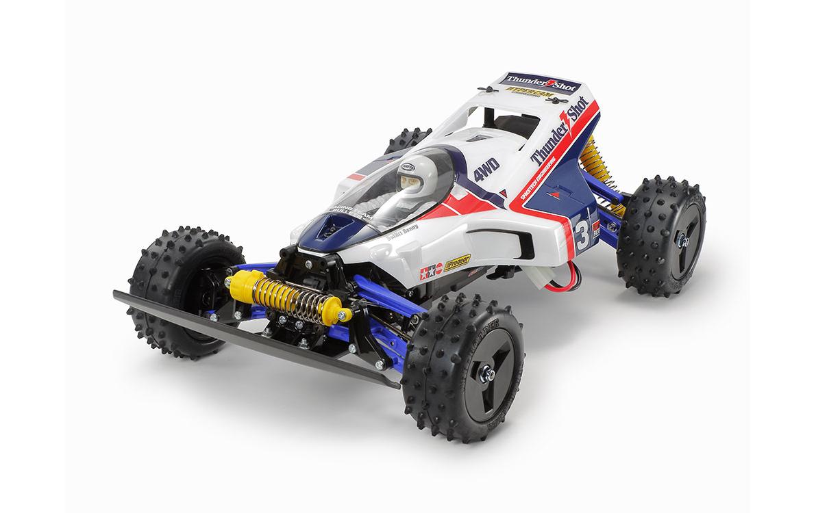 Buggy Thunder Shot 2022, 4WD, Bausatz, 1:10<br>Neuauflage des Klassikers von 1987 - Thunder Shot