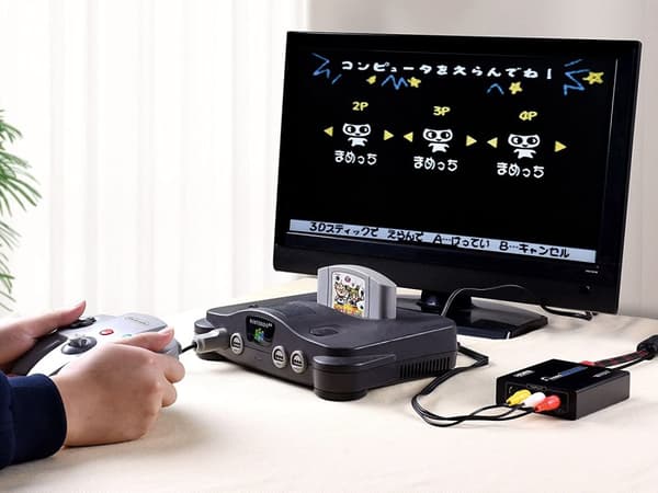 INF Omformer, AV og S-video til HDMI Sort
