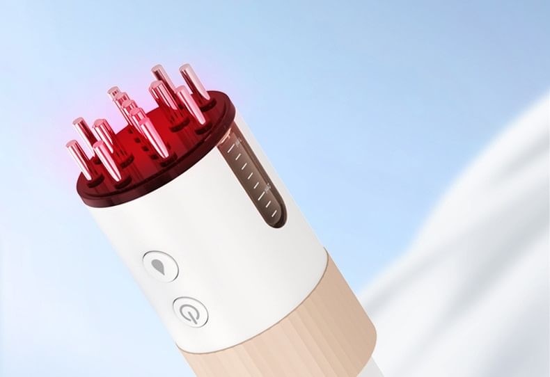 Thalia - USB oplaadbare lichttherapie hoofd- en hoofdhuidmassager
