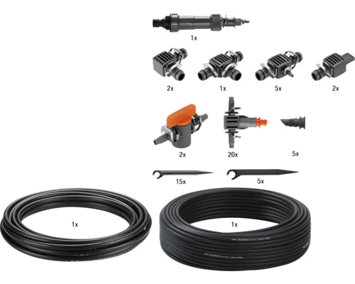 GARDENA Micro-Drip Set voor verhoogde bedden