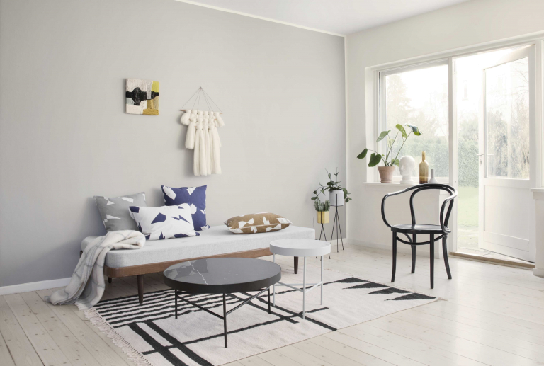 Ferm Living Kelim vloerkleed medium 140x200 Squares