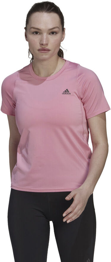 adidas Run Fast Parley løbe T-shirt Pink