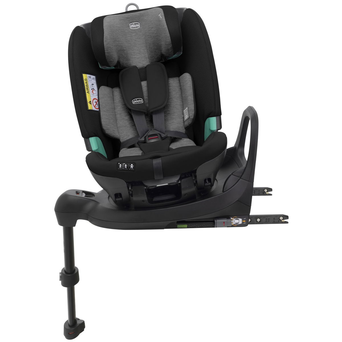 ChiccoChicco   FullSeat 360 i-Size mit Base black satin