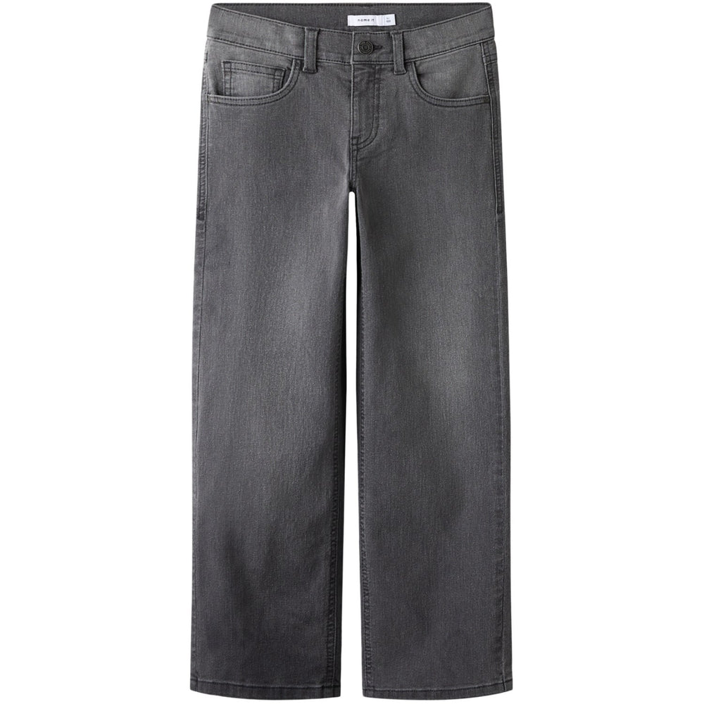 Køb Name It Medium Grey Denim Nkfrose Wide Jeans 1061-Dt Tb