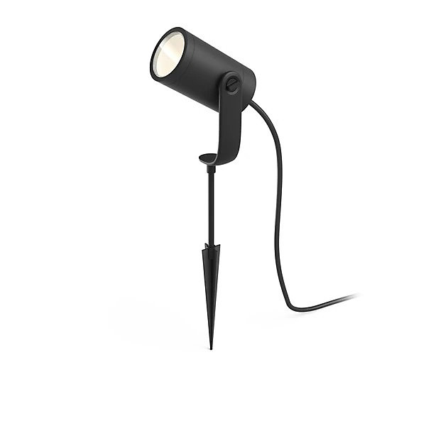 3 spots extérieur Lily Philips Hue 8W IP65 590lm noir