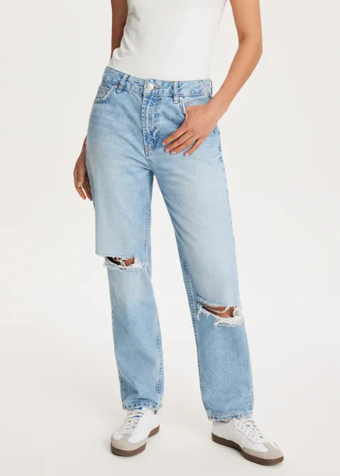 Sol mom jeans blauw (BLW.USL)