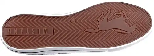 Mustang blauw 4198-301 - maat 47 veterschoen blauw - maat 47 Calandschoen