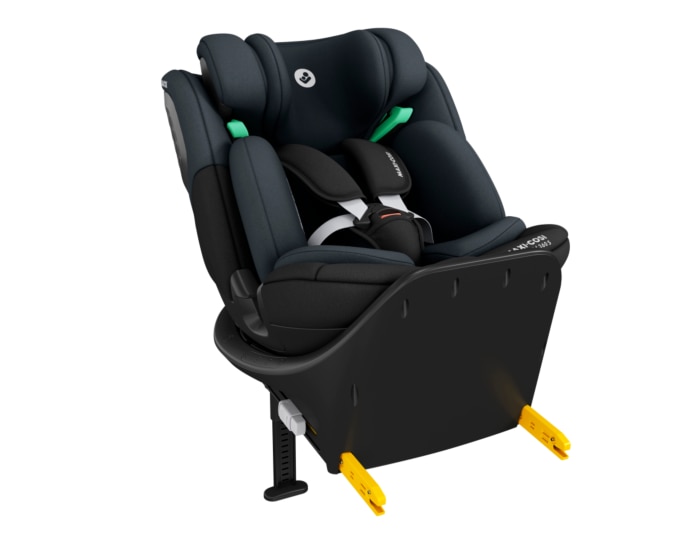 Emerald 360 S 0 - 12 Y  40 - 150 cm  0 - 36 kg    Wächst mit deinem Kind mit |    FlexiSpin-Drehung um 360° |    Bequeme Liegepositionen |    G-CELL Seitenaufprallschutz |