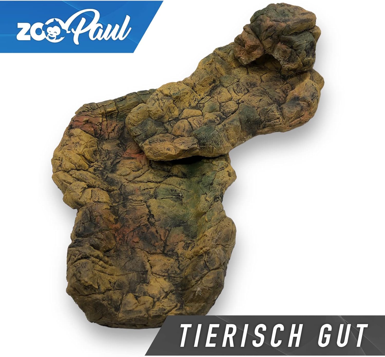 ZooPaul Bachlauf Wasserfall Gartenteich Bachlaufschalen Set, 135 x 50cm Wasserspiel für Garten