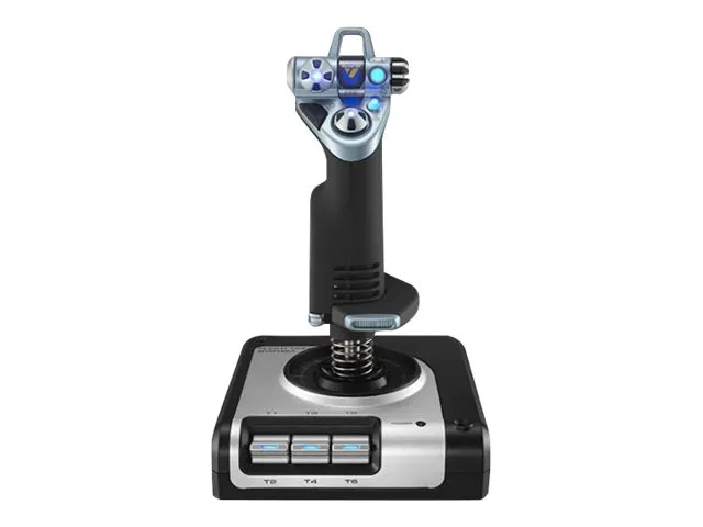 Logitech G X52 H.O.T.A.S. - Joystick og speeder - kablet - for PC