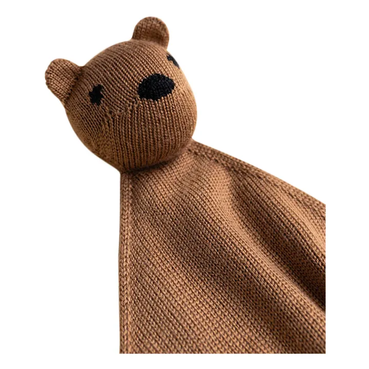 Hvid Doudou Teddy Tokki Laine Mérinos | Chocolat